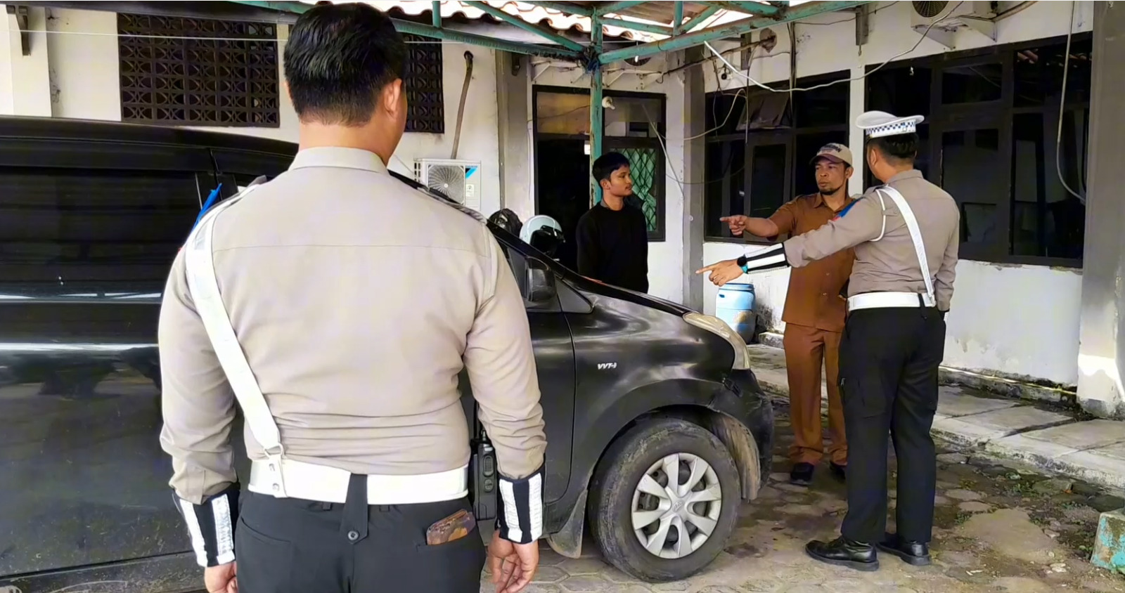 Mobil Dinas Terjaring Razia