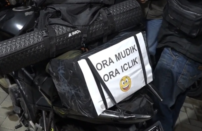 Pesan lucu pemudik