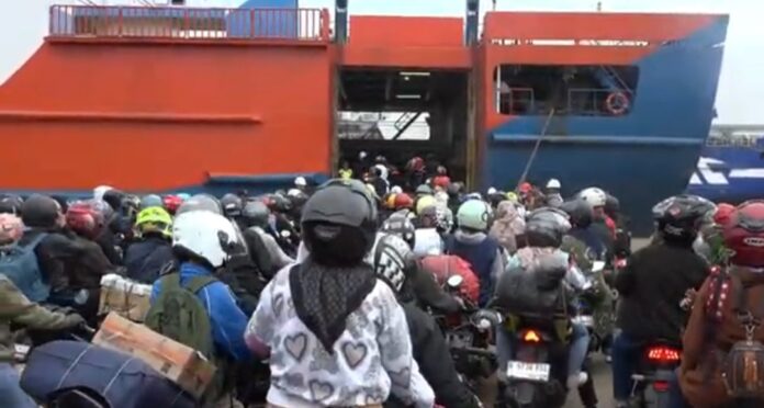 Pemudik Motor Ciwandan