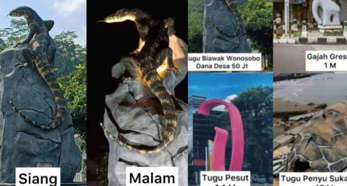 Patung Biawak Wonosobo