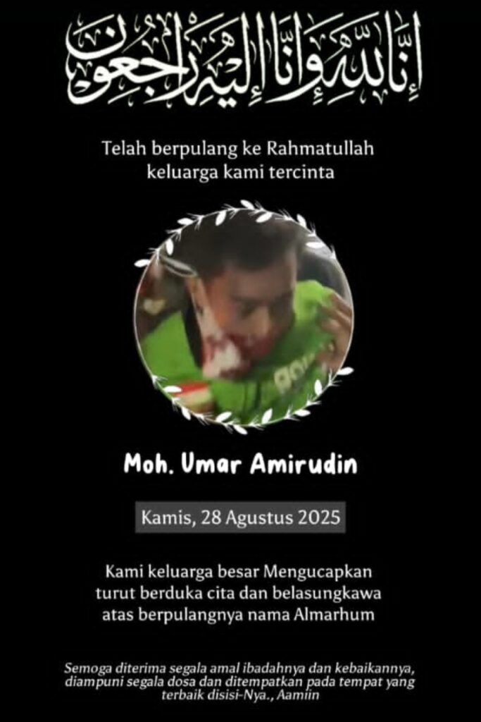 Ojol tewas