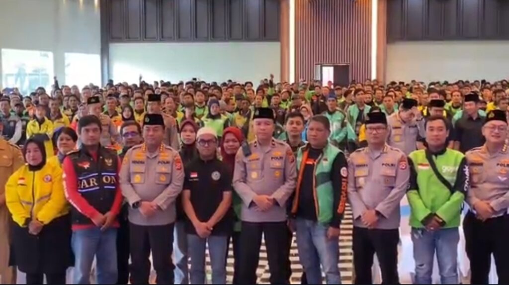 Polda Banten dan ojol