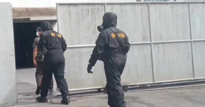 Pabrik terpapar radioaktif