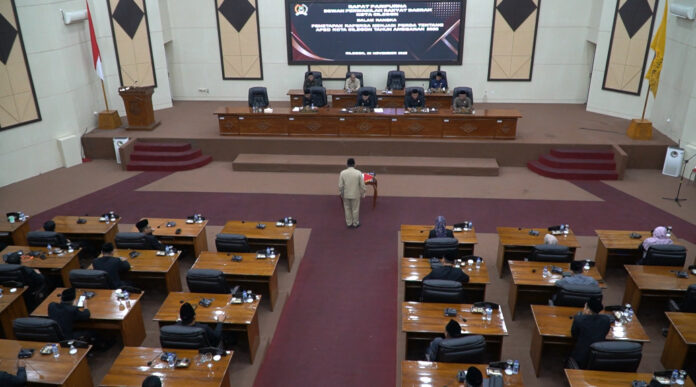 Rapat Paripurna DPRD Kota Cilegon