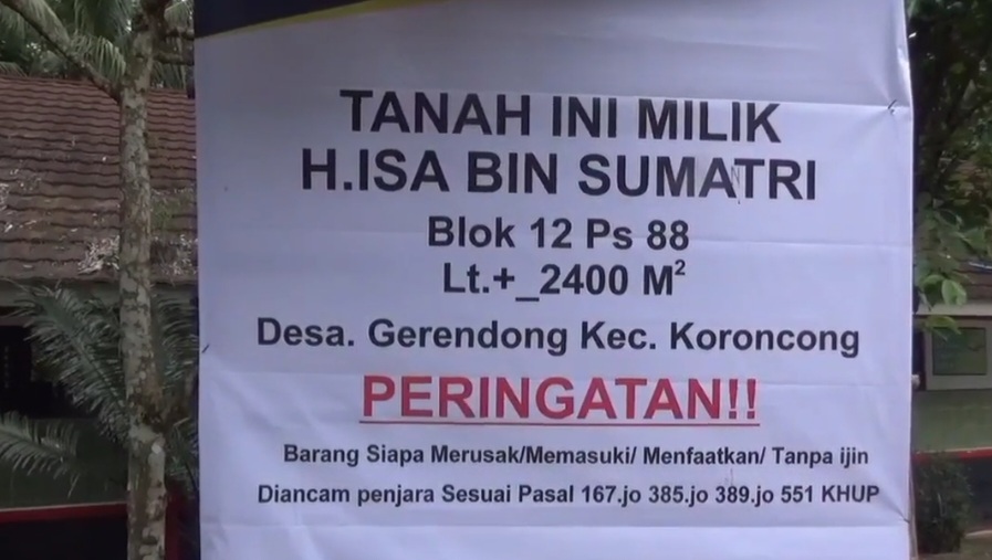 Sekolah Disegel