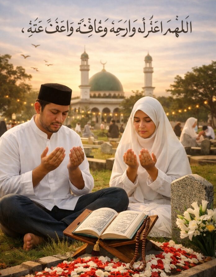 Ilustrasi Ziarah Kubur