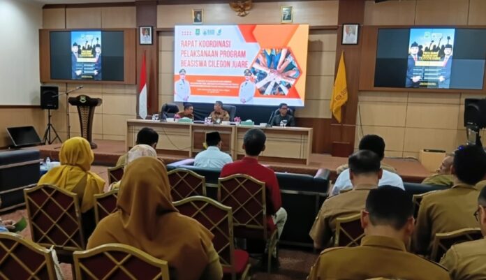 Rapat koordinasi program Beasiswa Cilegon