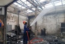 Kebakaran Hebat di Cilegon! Ruko Ludes Dilalap Api, Kerugian Ratusan Juta Kebakaran