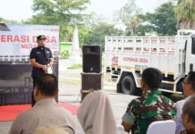 20 Truk Koperasi Merah Putih Diluncurkan di Cilegon, Siap Tekan Harga Bahan Pokok Penyerahan 20 truk operasional Koperasi Merah Putih di Alun-Alun Kota Cilegon.