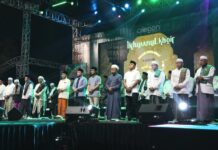 HUT ke-27 Cilegon, Ribuan Warga Padati Alun-Alun Ikuti Istighosah dan Doa Bersama Istighosah