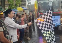 Penuh Haru! 393 Jemaah Haji Cilegon Dilepas, Pemkot Beri Uang Saku dan Pesan Sabar Pelepasan Jemaah Haji