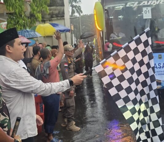 Penuh Haru! 393 Jemaah Haji Cilegon Dilepas, Pemkot Beri Uang Saku dan Pesan Sabar Pelepasan Jemaah Haji