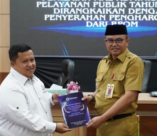 Nilai Pelayanan Publik Cilegon Tertinggi di Banten, Ombudsman Beri Predikat Kualitas Tinggi Sekda Cilegon
