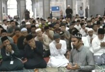 Subuh Akbar Berhadiah Umroh di Masjid Agung Cilegon Dipadati 1.500 Jamaah Jemaah Haji Cilegon