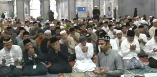 Subuh Akbar Berhadiah Umroh di Masjid Agung Cilegon Dipadati 1.500 Jamaah Jemaah Haji Cilegon
