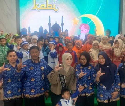 Bunda PAUD Cilegon Ajak Anak Gemar Membaca, Perpustakaan Jadi Tempat Favorit Generasi Masa Depan Bunda PAUD Cilegon