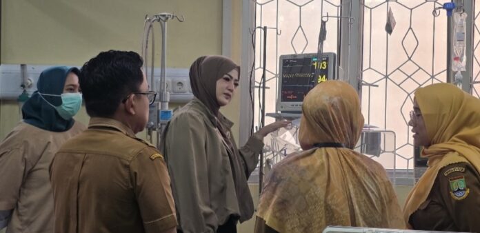 Ketua TP PKK Kota Cilegon Alfi Rizki Aghnia Robinsar
