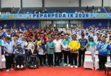 PEPARPEDA IX Banten Resmi Dibuka di Cilegon, Robinsar: Keterbatasan Bukan Halangan Raih Prestasi PEPARPEDA IX Banten