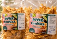 Peyek UmNaz Cilegon, Camilan Renyah Bersertifikat Halal yang Bikin Ketagihan di Setiap Gigitan Peyek UmNaz