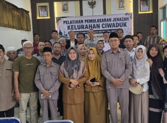 Cegah Krisis Pemandi Jenazah, Kelurahan Ciwaduk Gelar Pelatihan dan Siapkan Tenaga Bersertifikat Baznas Kota Cilegon
