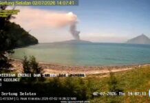 Aktivitas Anak Krakatau Menurun, Status Siaga Tetap Berlaku, Warga Banten Diminta Tak Percaya Isu Tsunami Gunung Anak Krakatau