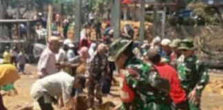 Ribuan Pocong Padi Berhasil Diselamatkan dari Kebakaran Kampung Adat Kasepuhan Ciptamulya Ciptamulya