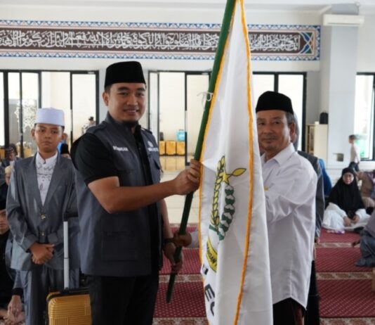 Bonus Juara MTQ Banten Naik hingga Rp50 Juta, Robinsar Lepas Kafilah Cilegon dengan Target Juara Robinsar
