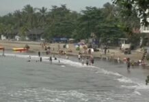 Erupsi Gunung Anak Krakatau Terus Terjadi, Pemkab Serang Pastikan Wisata Anyer-Cinangka Tetap Aman Wisata Anyer