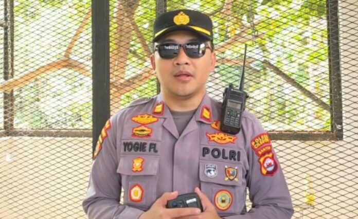 Kasat Pam Obvit Polres Cilegon, Iptu Yogie Fahrisal