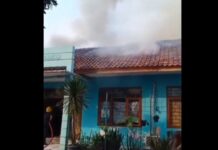 Gudang DKPP Cilegon Terbakar, Puluhan Alat Pertanian Hangus dan Kerugian Ditaksir Ratusan Juta Kebakaran Cilegon