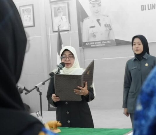 Bupati Dewi Setiani ke 132 Pejabat Baru: Tunjukkan Kinerja Terbaik dan Jalankan Amanah Bupati Pandeglang