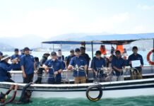 Pelindo Banten Tanam 225 Terumbu Karang di Pulau Merak Besar, Dukung Ekosistem Laut dan Nelayan Jajaran PT Pelindo Regional 2 Banten bersama LAZ
