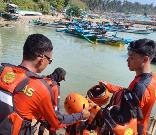 Pemilik Bagan Hilang di Perairan Bagedur Lebak, Tim SAR Gabungan Lakukan Pencarian Pencarian Korban Tenggelam