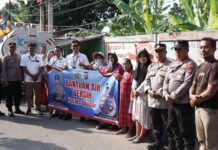 Polres Cilegon dan PT KTI Salurkan 13.000 Liter Air Bersih untuk Warga Terdampak Kekeringan Air Bersih