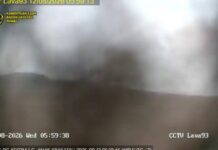 Gunung Anak Krakatau Masih Siaga, Asap Kawah Capai 50 Meter dan Tremor Terekam Aktivitas Gunung Anak Krakatau