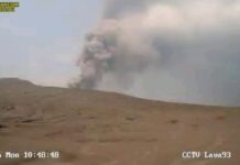 Gunung Anak Krakatau Kembali Erupsi, Kolom Abu 250 Meter Membumbung! Wisatawan Dilarang Mendekat Gunung Anak Krakatau