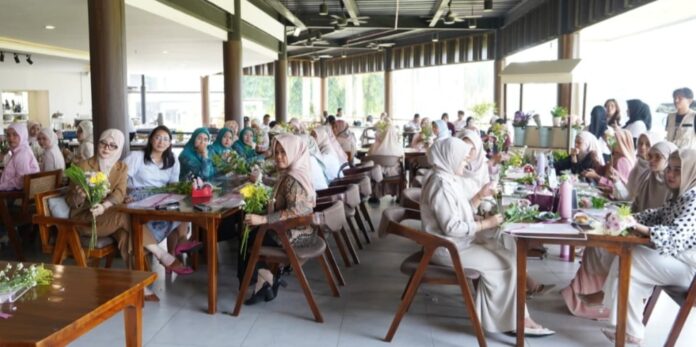 Ketua TP PKK Kota Cilegon Alfi Rizki Aghnia Robinsar