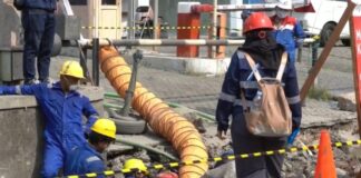 Semburan Air Bercampur Gas Bikin Warga Cilegon Resah, Diduga Pipa Pertamina Bocor Kebocoran Gas