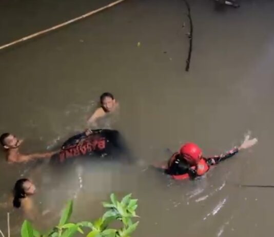 Tragis! Warga Lebak Ditemukan Tak Bernyawa di Sungai Cikupa, Sempat Dicari Tim SAR Evakuasi SAR