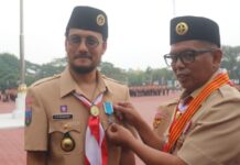 Wakil Wali Kota Cilegon Fajar Raih Penghargaan Pancawarsa III di Hari Pramuka ke-65 Wakil Wali Kota Cilegon