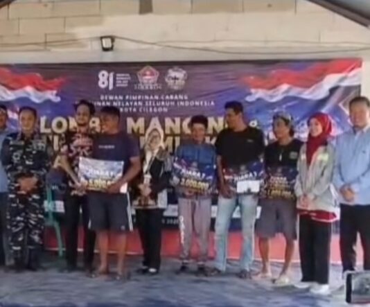 Semarak Lomba Mancing HNSI Cilegon, Satukan Nelayan dari 11 Pangkalan Lomba Mancing
