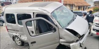 Diduga Salah Injak Pedal, Mobil Matic Tabrak City Car di Pasar Kranggot Cilegon, Korban Ungkap Detik-detik Kejadian Kecelakaan