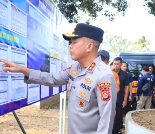 5 Jurnalis Hilang di Perairan Anak Krakatau, Polda Banten Siapkan Pos Antemortem Kapolda Banten