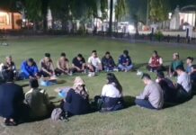 Puluhan Wartawan Cilegon Gelar Doa Bersama untuk 5 Jurnalis yang Hilang di Selat Sunda Wartawan Cilegon