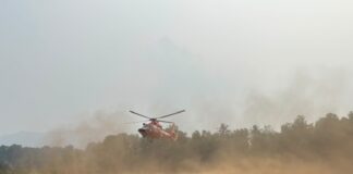 Helikopter HR-3604 Tiba di Carita, Pencarian 8 Orang Hilang Diperkuat dari Udara Helikopter SAR