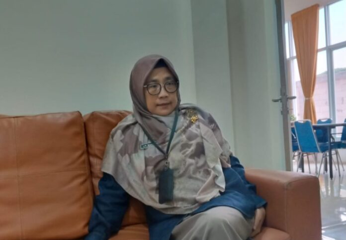 Kepala Dinsos Kota Cilegon Lia Nurlia Mahatma