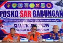 Pencarian Hari ke-9 Masih Nihil, 22 Alut Dikerahkan Cari 8 Korban di Selat Sunda Pencarian SAR Gabungan