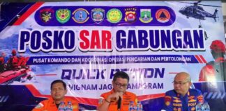 Pencarian Hari ke-9 Masih Nihil, 22 Alut Dikerahkan Cari 8 Korban di Selat Sunda Pencarian SAR Gabungan