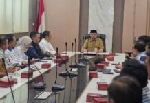 Gunung Anak Krakatau Erupsi, Pemkot Cilegon Cek Kesiapan Industri dan OPD Pemkot Cilegon