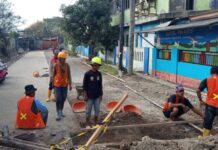 Rp10 Miliar Digelontorkan, Jalan hingga Trotoar Cilegon Dikebut Pembangunan Trotoar